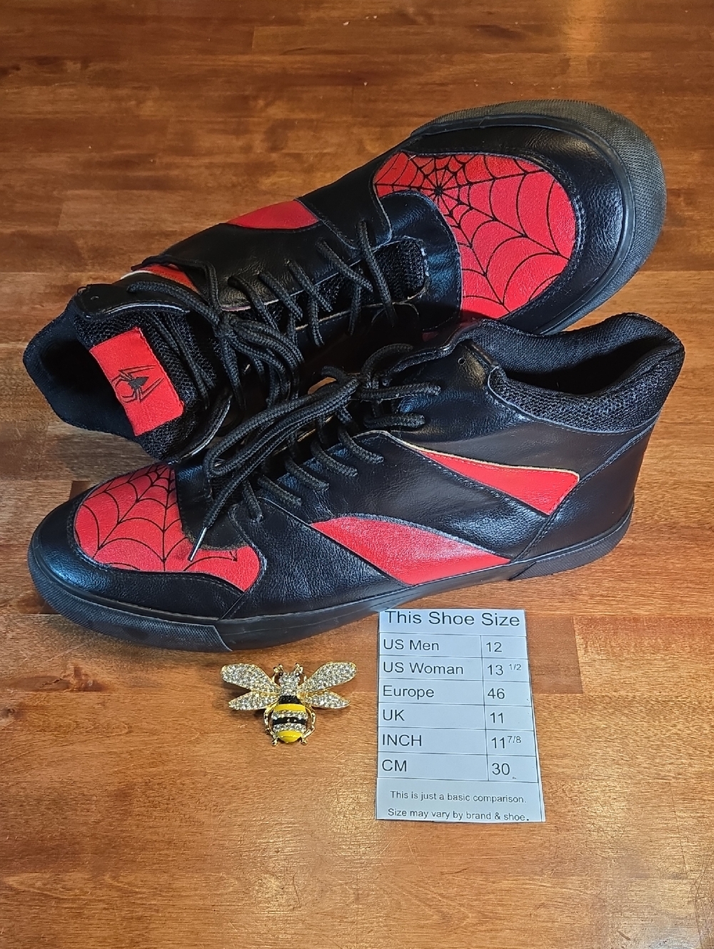 Marvell Spiderman High top sneakers